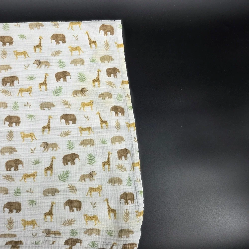 Aden Anais Tanzania Jungle Safari Animal Muslin Swaddle Blanket Baby Toddler
